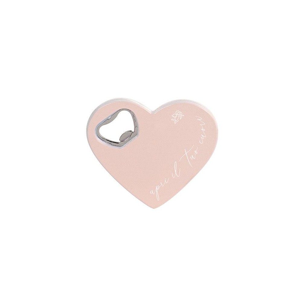 CUORE APRIBOTTIGLIE ROSA 80X85